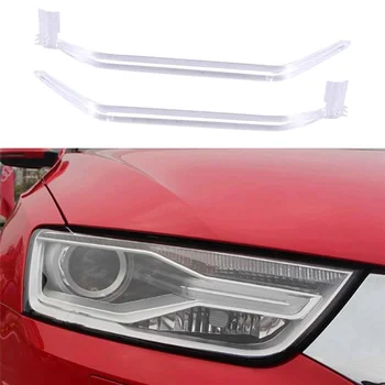 Pre Audi Q3 2016-2018 Nízke DRL Denné Beží svetlo Svetlo Sprievodca Denných prevádzkových Light Tube Bežecké Pásy Svetla