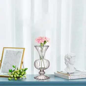 Jasné, Váza, Tvorivé Transparentné Kvet Držiteľ Geometrické Dekoratívne Rastliny, Kvety Organizátor Stole Váza Kvet Kontajner Nástroje