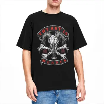 Muži Ženy T Shirt Tvoje Umenie Je Vražda Deathcore Kapela Veci Zábavné Čistej Bavlny Krátky Rukáv Death Metal T Shirt Crewneck Oblečenie