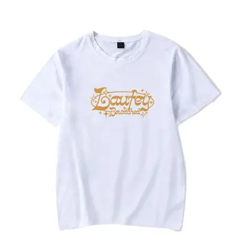 Laufey Kozmické Dieťa Krátke Sleeve Tee Ženy Muži Crewneck Fashion T-shirt