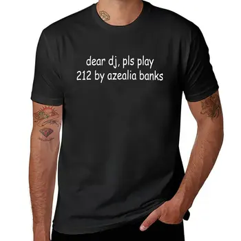 Nová Prosím, Hrať 212 tým, Azealia Bánk T-Shirt letné topy obyčajný t-shirt chlapcov biele tričká pánske grafické t-shirts pack