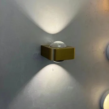 Námestie Medi Spálňa Moderné Estetické Čítanie Herňa Stenu, Nočné Svetlo Minimalistický Schody Lampe Murale Spálne Dekorácie