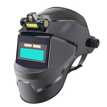 Inteligentné Automatické Svetlo Zmeniť Maska S Hlavou Svetlo Lampy Pokrývku Hlavy Ochranné Masky Zváracie Masky