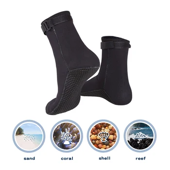 1 Páry Unisex Ponožky Potápanie Pláž Barefoot Vody Športová Obuv Aqua Šnorchlovanie, Surfovanie Proti Sklzu Jogy Topánky