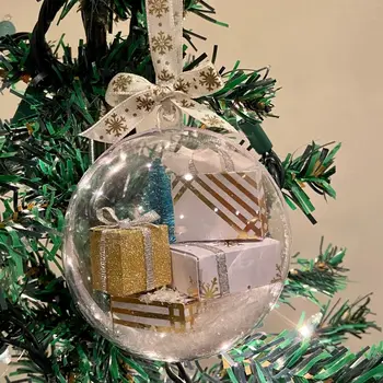2024 Vianočný Stromček, Dekorácie, Vianočné Gule Mini Express Box Ornament Zábavné Home Office Vianoce 2023 Halloween Dekorácie 1PCs