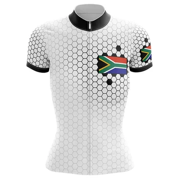 Južná Afrika Ženy, Cyklistika Dres Krátky Rukáv Cyklistické Tričko Požičovňa Nosenie Horskej Ceste, Oblečenie Cyklus Závodný MTB Oblečenie