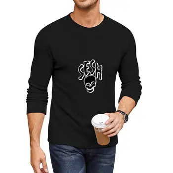 Nový Tím Sesh Logo Dlhé Tričko čierne tričká plus veľkosť topy, košele pot športový fanúšik, t-košele pánske oblečenie