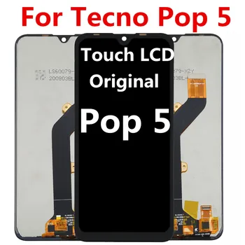 Originálne LCD Pre Tecno Ppp 5 LCD BC2 Displej Dotykový Snímač Digitalizátorom. Montáž Tecno Pop 5 LCD BD2 Opravy Dielov