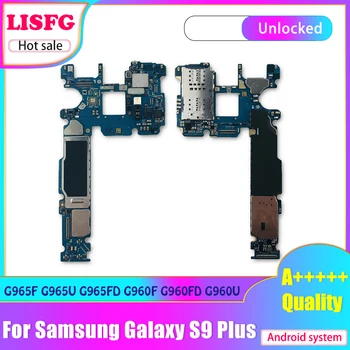 Pôvodné Odomknutý základná Doska Pre Samsung Galaxy S9 Plus G965F G965FD G965U S9 G960F G960FD G960U 64GB 128GB Logic Board