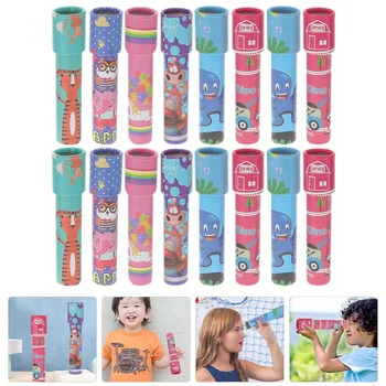 30 Ks Deti Hračky Väčšinu Kaleidoskopu Retro Vedeckých Plaything Candy Bag Papier Cartoon Pozorovanie Dieťaťa Pre deti veľa 25