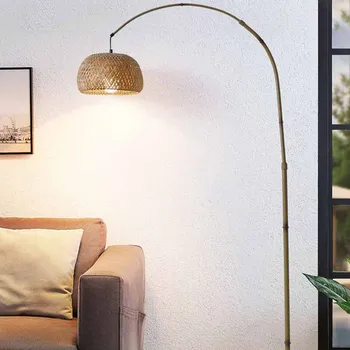 Moderný Elegantná Stojaca Lampa Spínač Kryt Minimalistický Dizajnér Poschodí Lampa Teplé Osvetlenie Lampadaire De Salon Domova