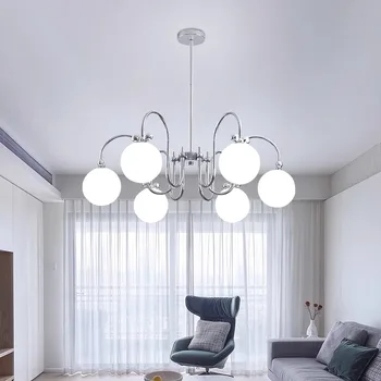 Bauhaus Výzdoba Interiéru Svietidlá Nordic LED Loft Luster Bowknot Stredoveké Štúdia Bowknot Spálne, Obývacia Izba Prívesok na Čítanie