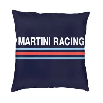 Martini Racing Classic Retro Vintage Štýle Vankúš 40x40cm Výzdoba Domov Roztomilý Vankúše na Pohovke Námestie obliečka na Vankúš