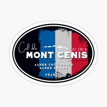 Col Du Mont Cenis 03 Francúzsko T Shirt 5 KS Auto Samolepky pre Decor Art Nálepky Domov Roztomilý Tlač Stenu Dieťa Anime, Komiksu, Notebook
